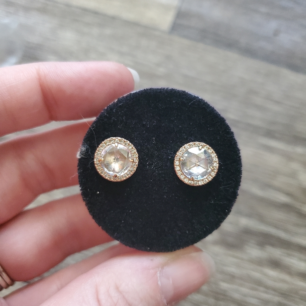 Tory Burch CZ Earrings